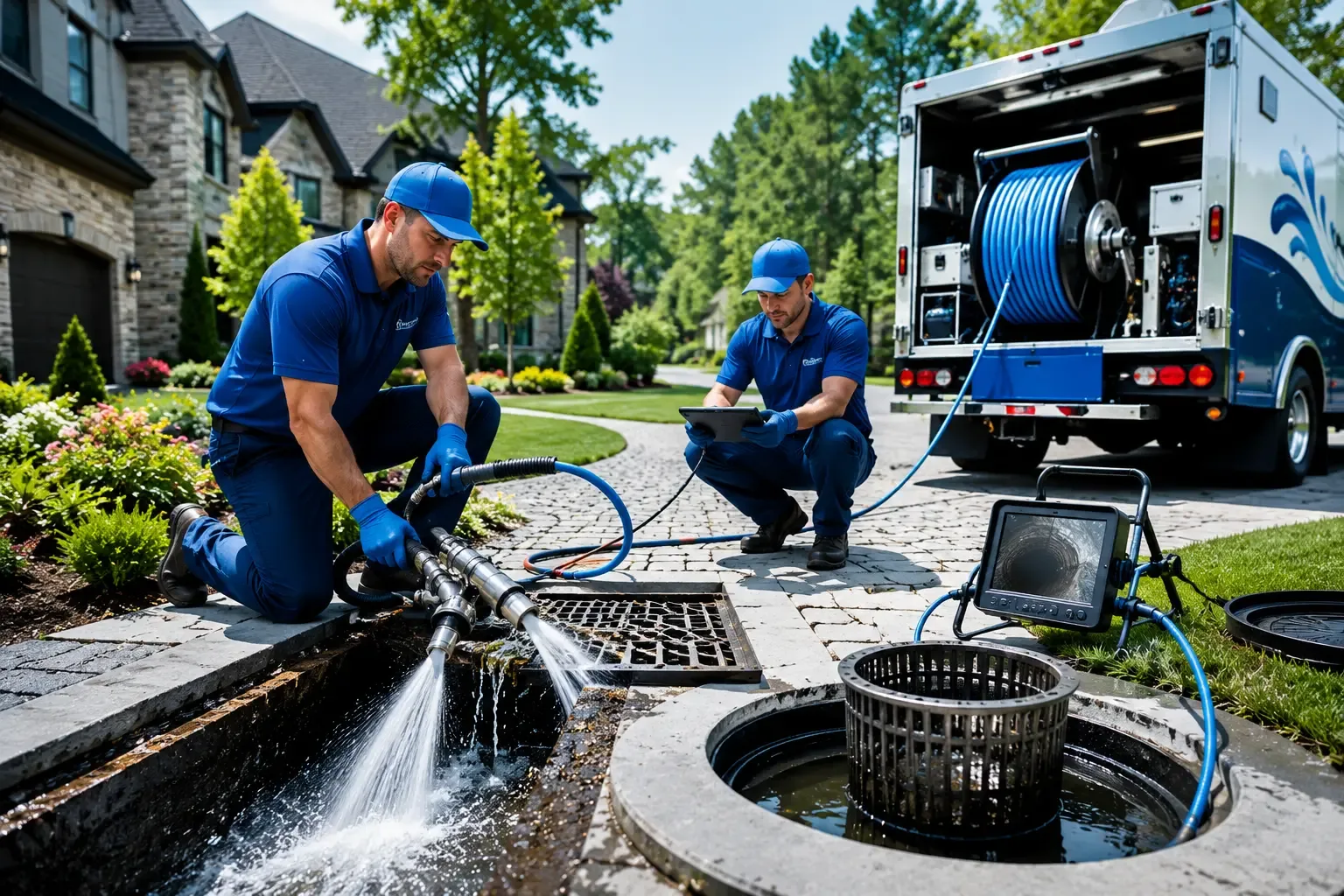 Local outdoor drain cleaning professionals in Lisbon, IA