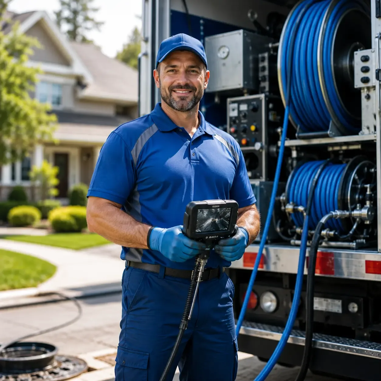 Local outdoor drain cleaning specialists in Lisbon, IA